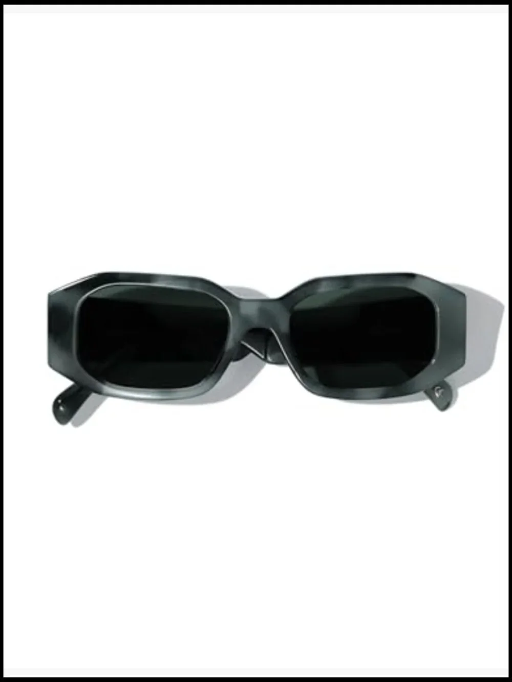 Acetate Octagon Sunglasses Unisex Retro UV400